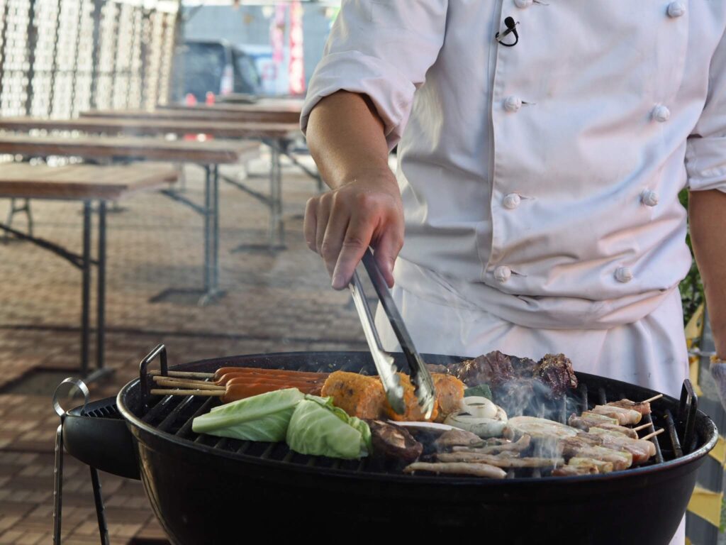 BBQオススメ料理　プロのBBQ料理　バーベキュー料理　シェフ