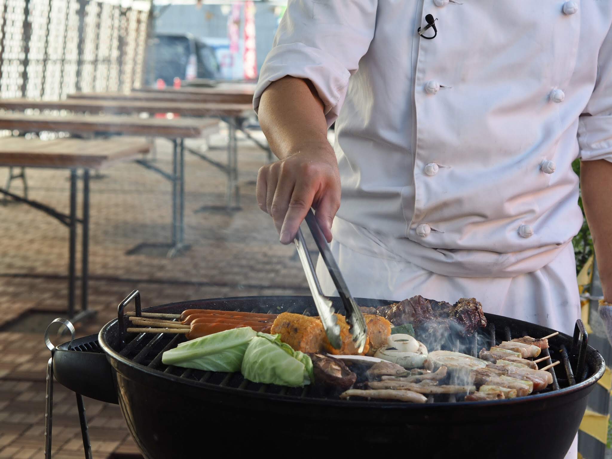 BBQオススメ料理　プロのBBQ料理　バーベキュー料理　シェフ