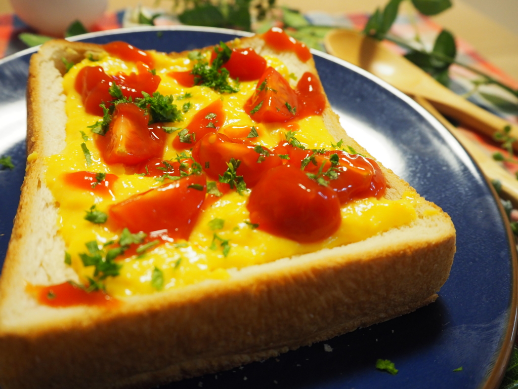 f:id:maido-doumo-naoyadesu:20161003183852j:plain スクランブルエッグ プロのスクランブルエッグ 家庭で作るスクランブルエッグ 本格スクランブルエッグ スクランブルエッグ作り方