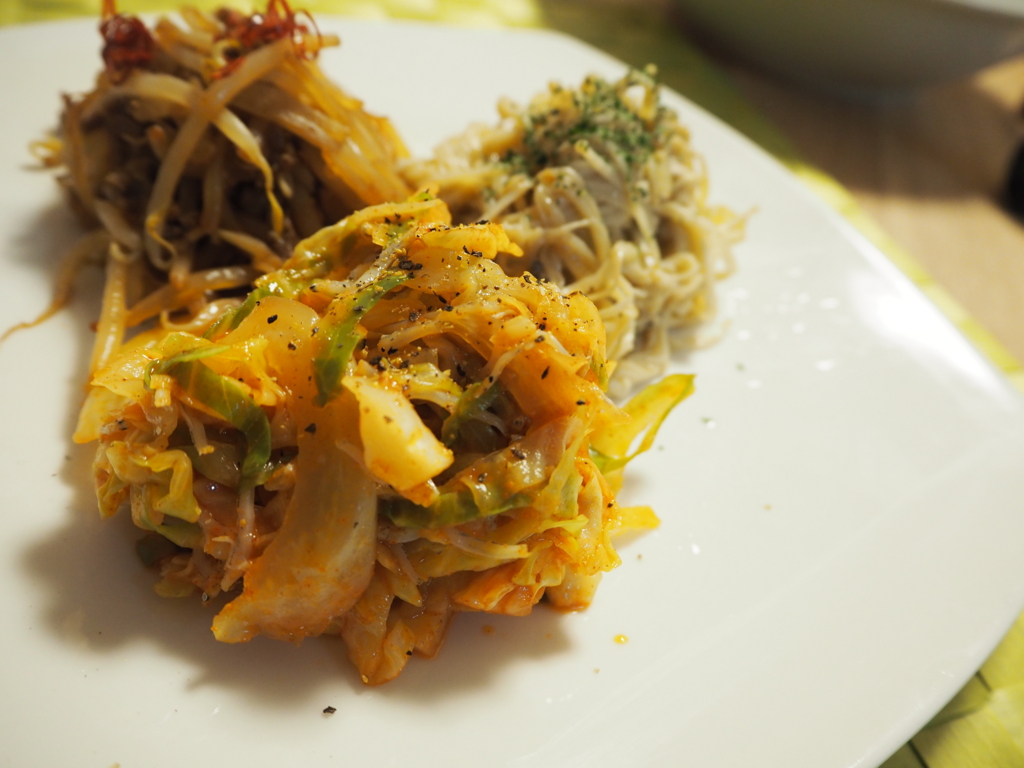 f:id:maido-doumo-naoyadesu:20161126143712j:plain キャベツ コチュジャン炒め 作り置き 簡単