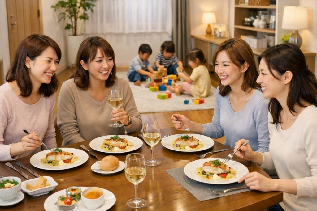 子連れ　フレンチ　出張料理